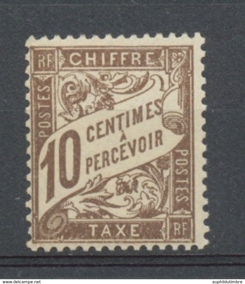 Type Duval. Dentelés. N °29 10c Brun N** YX29 - 1859-1959 Mint/hinged