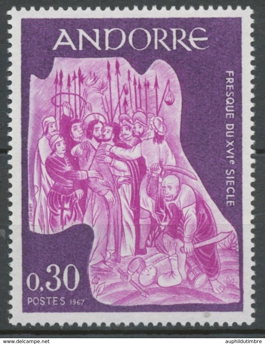 Andorre FR N°185 30c. Violet Et Lilas NEUF** ZA185 - Nuevos