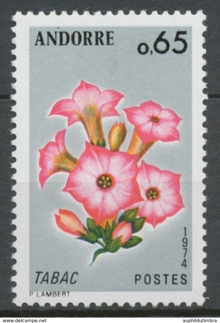 Andorre Français N°235 65c. Tabac NEUF** ZA235 - Unused Stamps