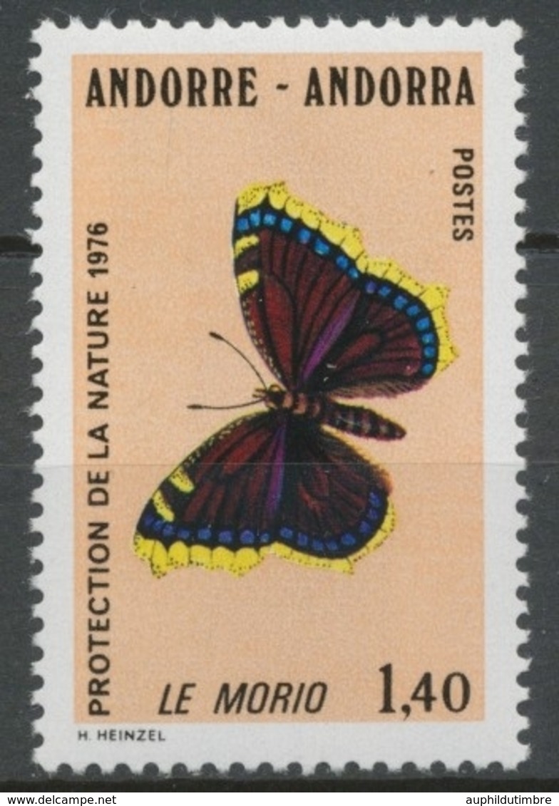 Andorre Français N°259 1f.40 Morio NEUF** ZA259 - Unused Stamps