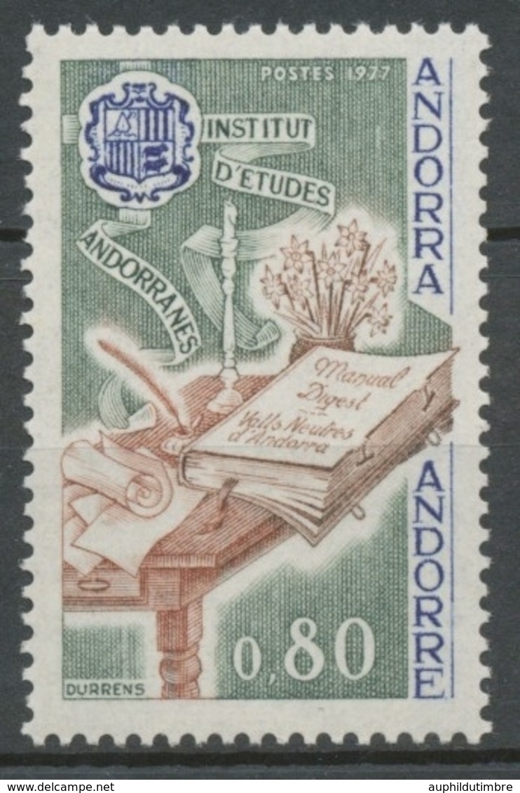 Andorre Français N°263, 80c. NEUF** ZA263 - Unused Stamps