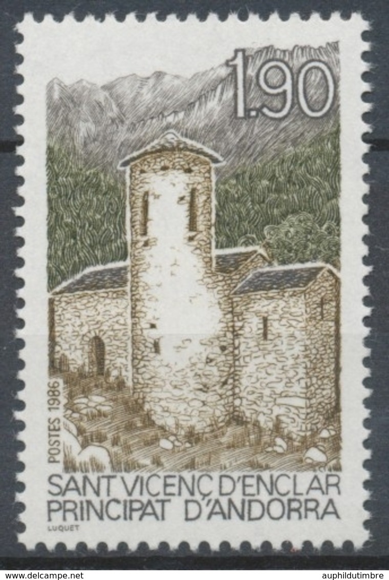 Andorre FR N°354 1f.90 Série Touristique N** ZA354 - Unused Stamps