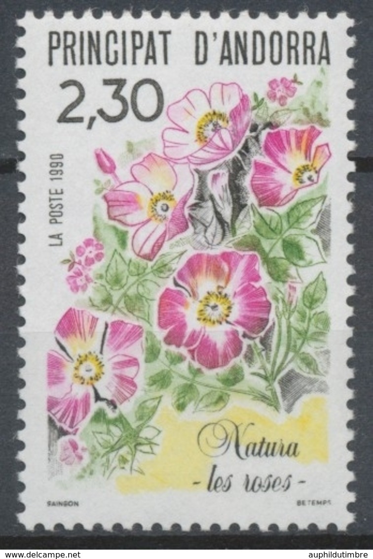 Andorre FR N°393, 2f.30 Roses NEUF** ZA393 - Nuevos