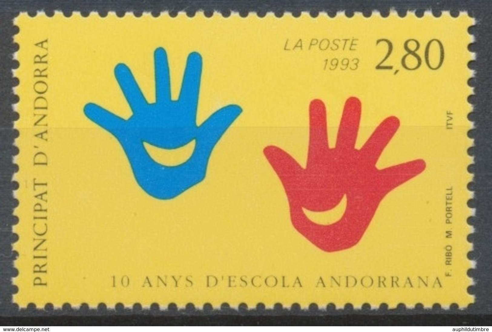 Andorre Français N°438 2f.80 NEUF** ZA438 - Unused Stamps