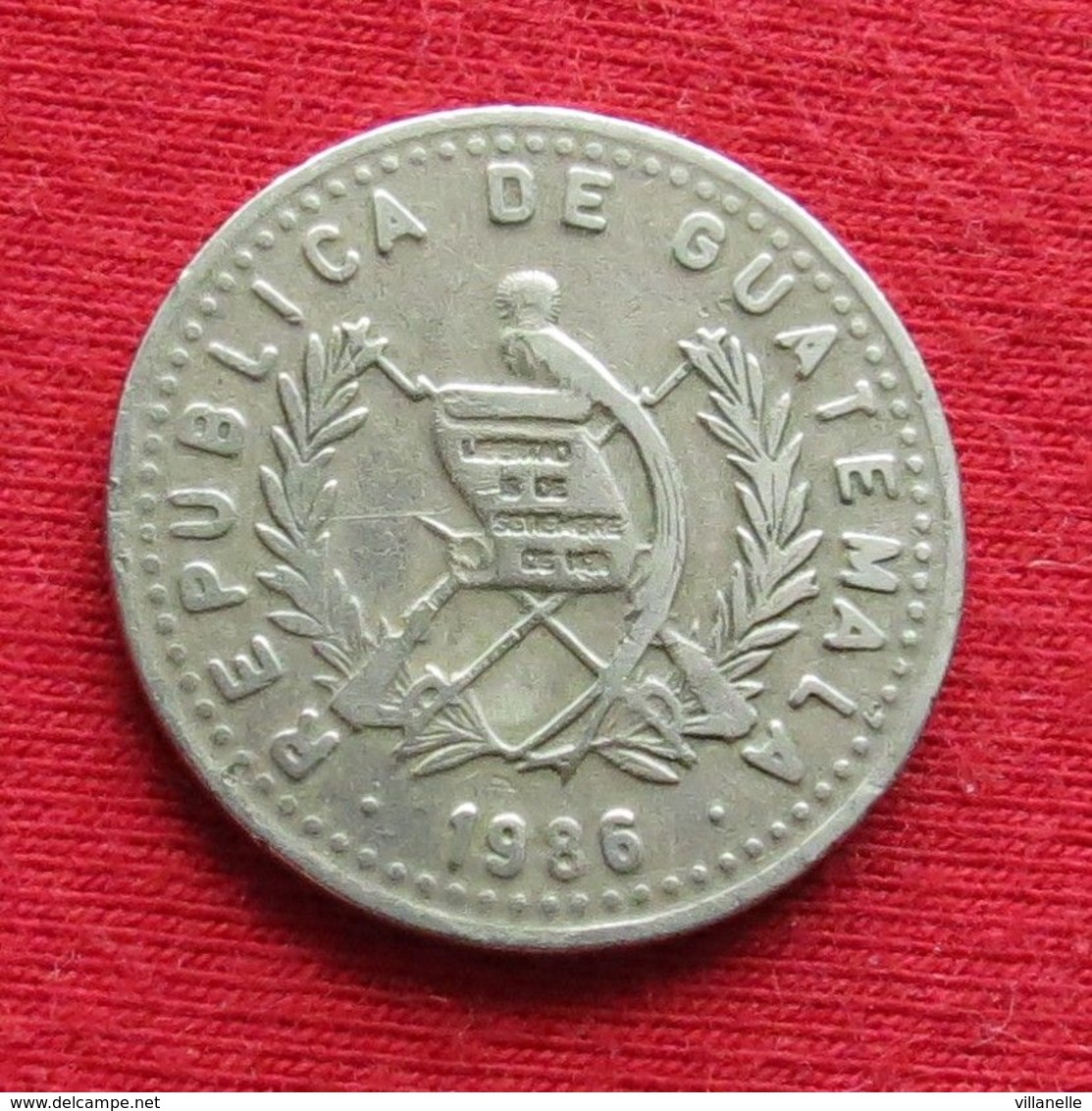 Guatemala 10 Centavos 1986 KM# 277.4 - Guatemala