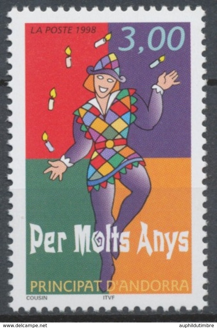 Andorre Français N°497 3f. NEUF** ZA497 - Unused Stamps