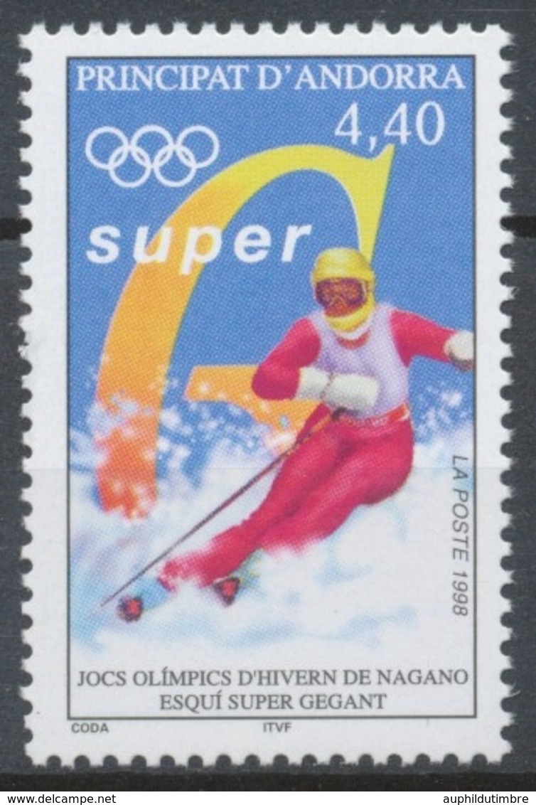 Andorre Français N°498 4f.40 NEUF** ZA498 - Nuovi