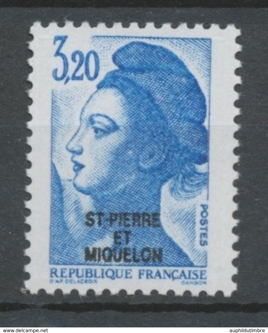 SPM  N°466 T-P De France De 1982 à 1985 3f 20  Bleu (2377) ZC466 - Unused Stamps