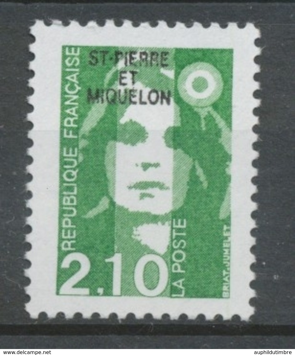 SPM  N°517 Marianne Du Bicentenaire. 2f.10  Vert (2622) ZC517 - Unused Stamps