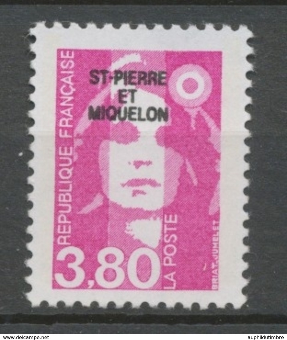 SPM  N°520 Marianne Du Bicentenaire. 3f.80  Rose (2624) ZC520 - Neufs