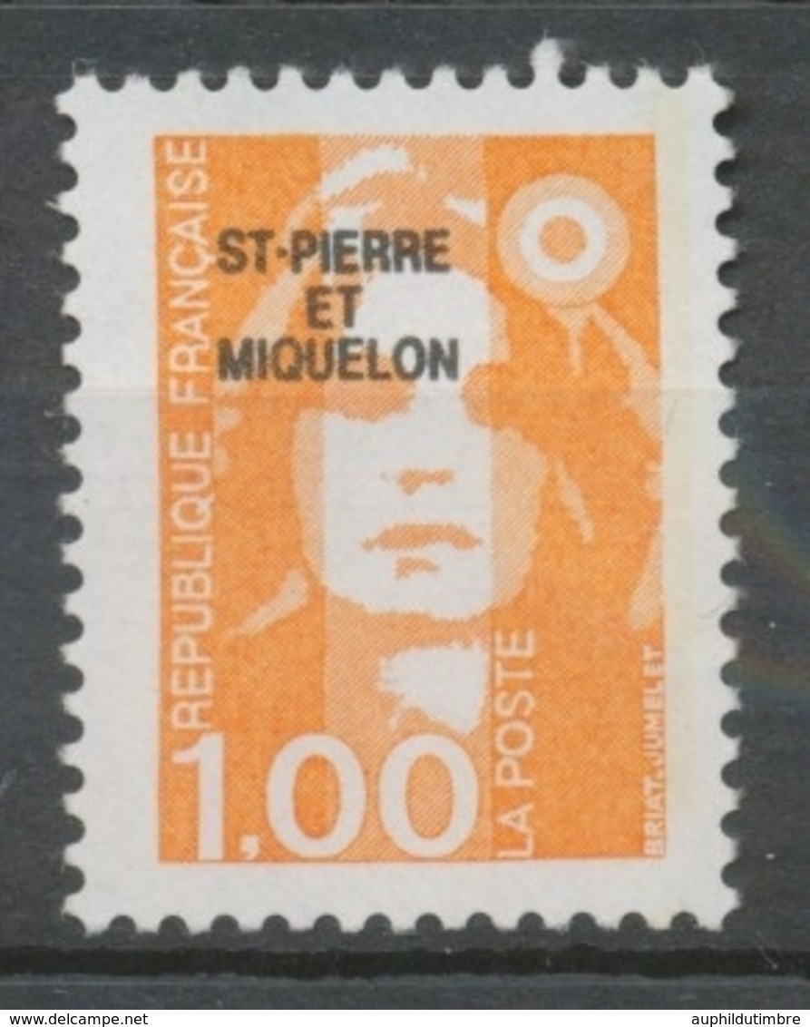 SPM  N°523 Marianne Du Bicentenaire. 1f. Orange (2620) ZC523 - Unused Stamps