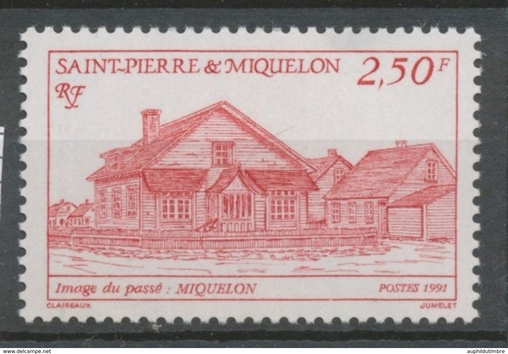 SPM  N°539 Images Du Passé. 1f.70 Bleu Miquelon ZC539 - Neufs