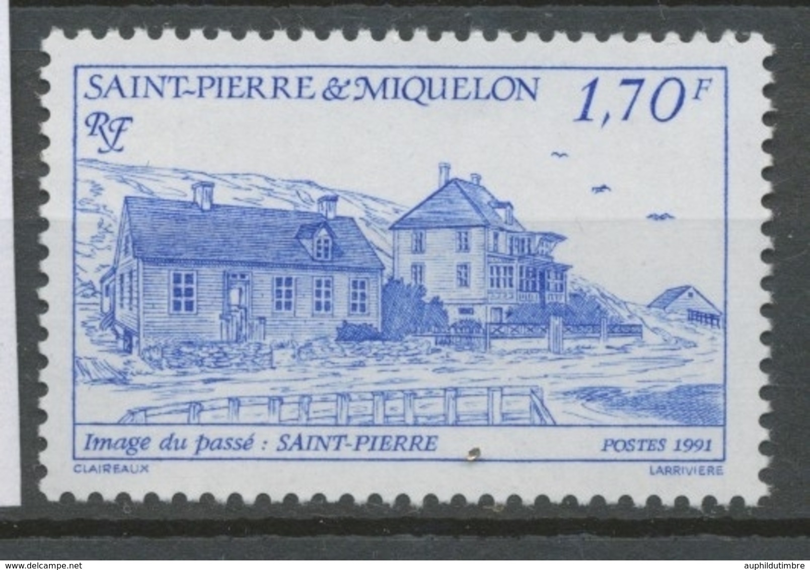 SPM  N°544 Images Du Passé. 2f.50 Rouge Saint-Pierre ZC544 - Unused Stamps