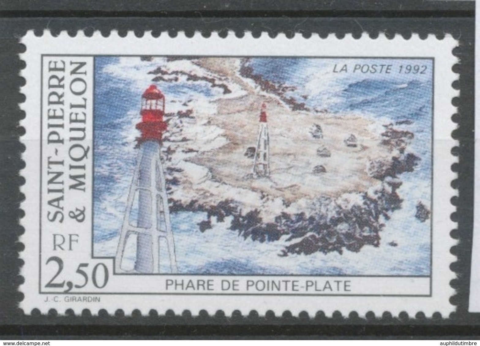 SPM  N°564 Les Phares. 2f.50  Phare De Pointe Plate ZC564 - Ungebraucht