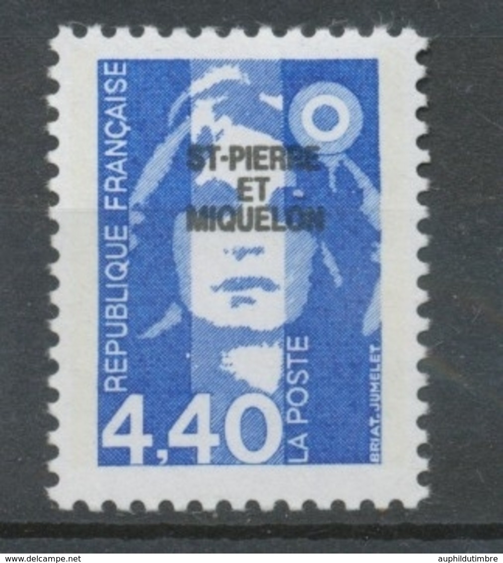 SPM  N°589 Marianne Du Bicentenaire. 4f.40 Bleu (2822) ZC589 - Ongebruikt