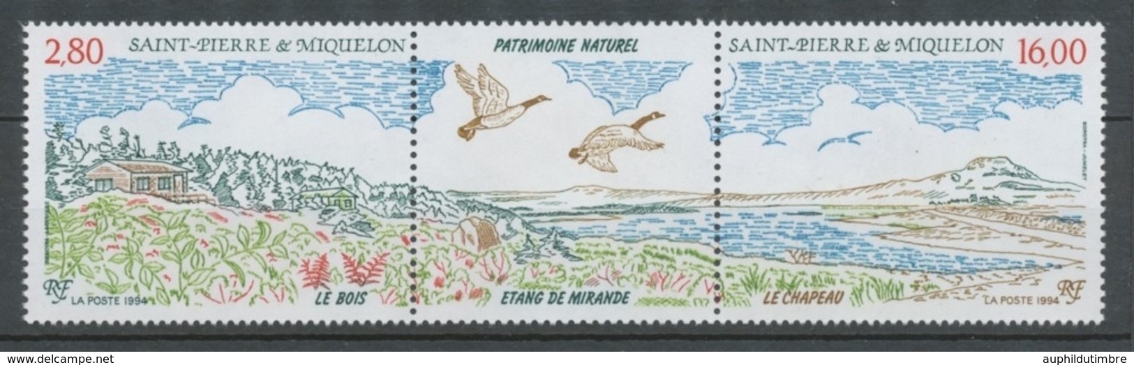 SPM  N°604A Patrimoine Naturel Des Iles St-Pierre-et-Miquelon ZC604A - Unused Stamps