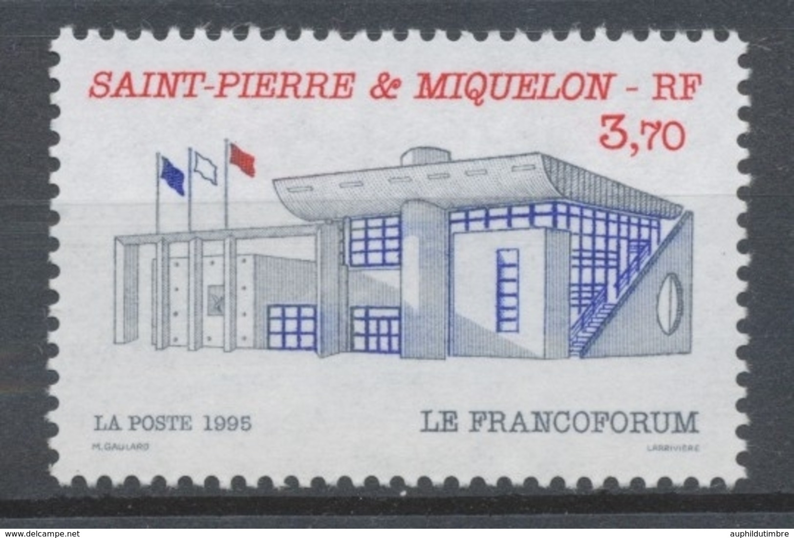 SPM  N°621 Bâtiments Publics Le Francoforum  3f70 Vue D'ensemble ZC621 - Unused Stamps