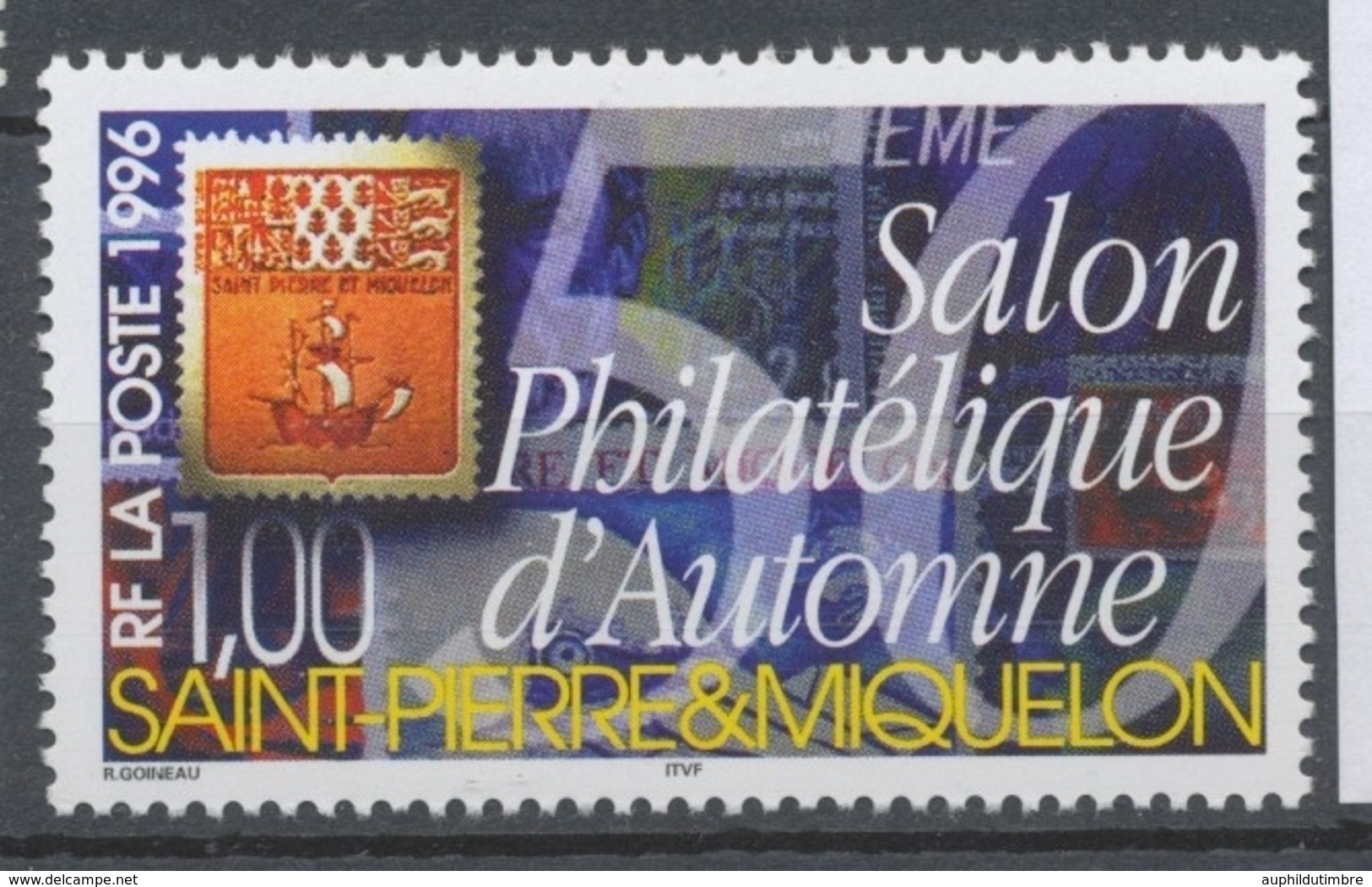 SPM  N°637 50e Salon Philatélique D' Automne 1f Composition Symbolique Avec Armoiries 67 ZC637 - Ongebruikt