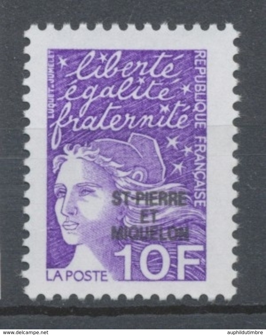 SPM  N°661 T.-P De France. 10f.  Violet (3099) ZC661 - Unused Stamps