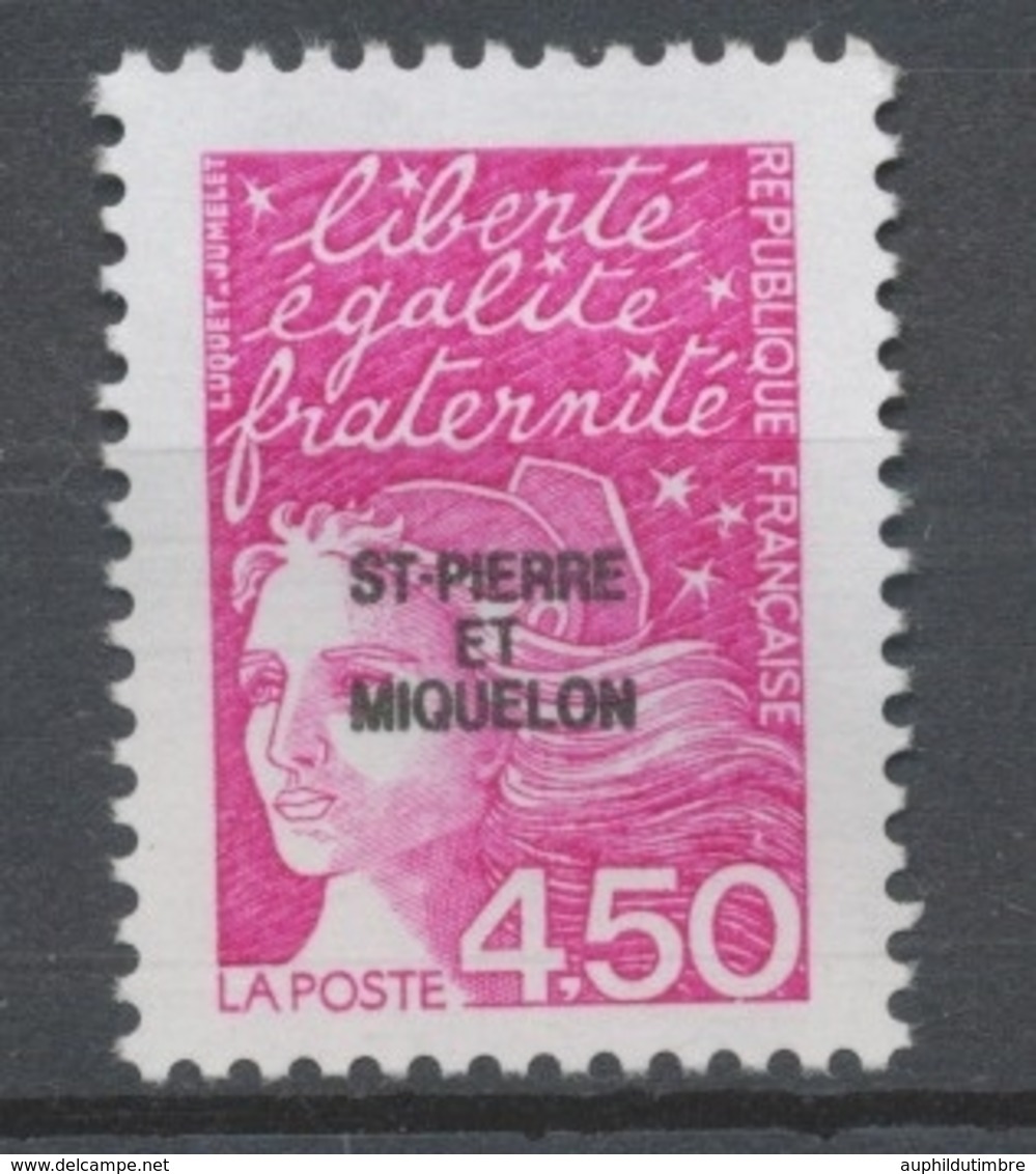 SPM  N°666 T.-P De France. 4f.50  Rose  (3096) ZC666 - Nuevos