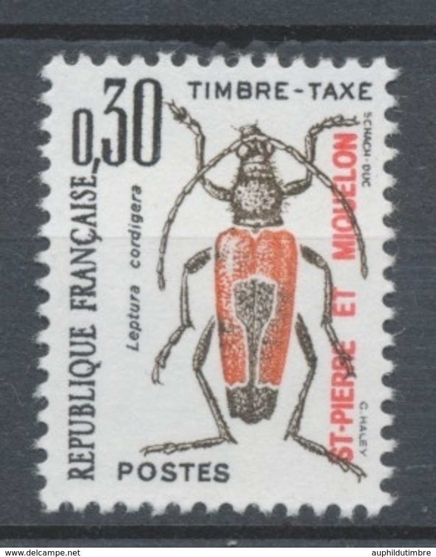 SPM  N°84 Timbres-taxe   30c. Noir, Brun Et Rouge ZC84 - Impuestos