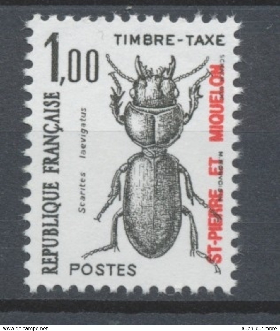 SPM  N°87 Timbres-taxe   1f. Noir ZC87 - Portomarken