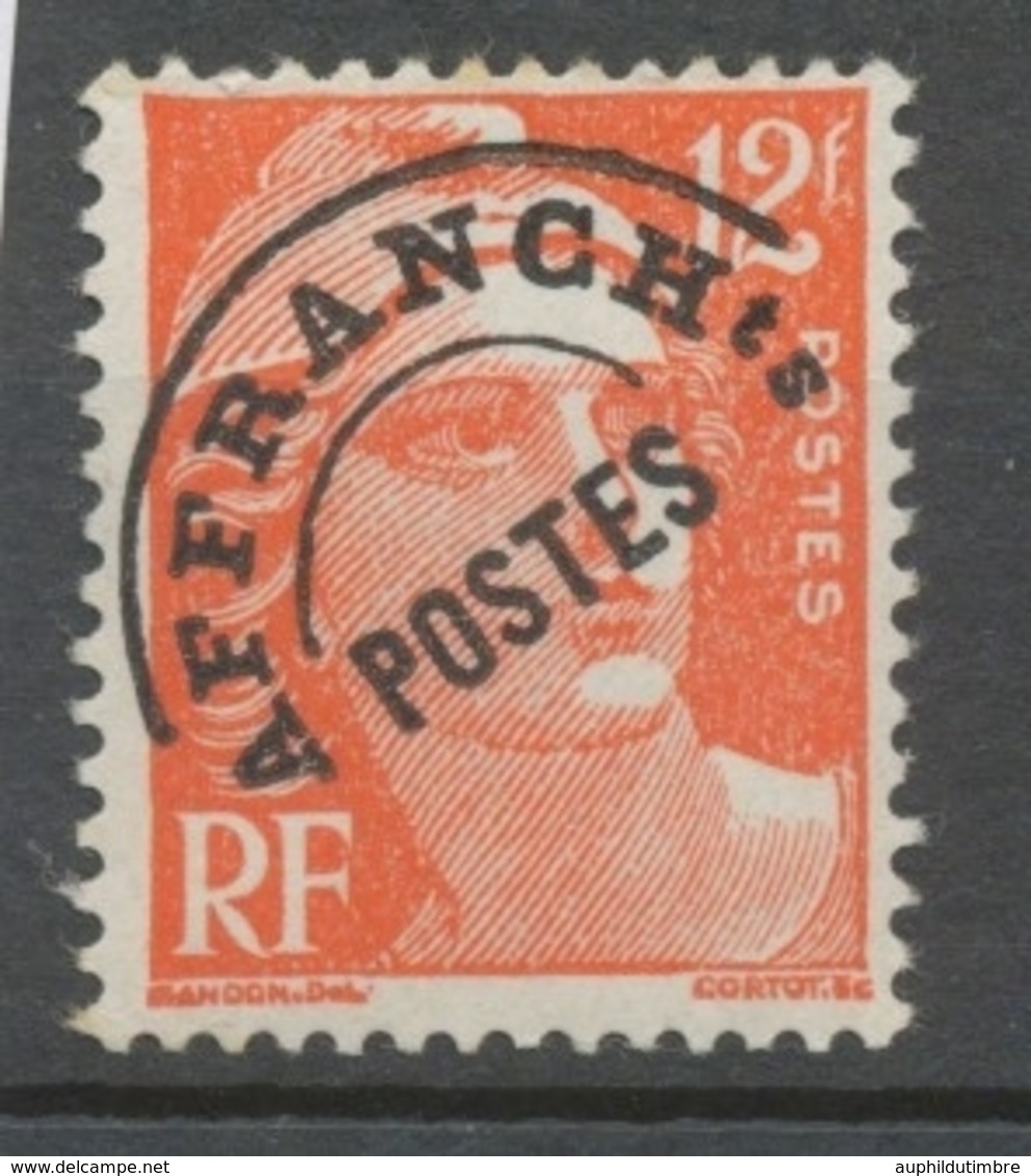 Préoblitérés N°103A 12 F. Rouge-orange ZP103A - 1893-1947
