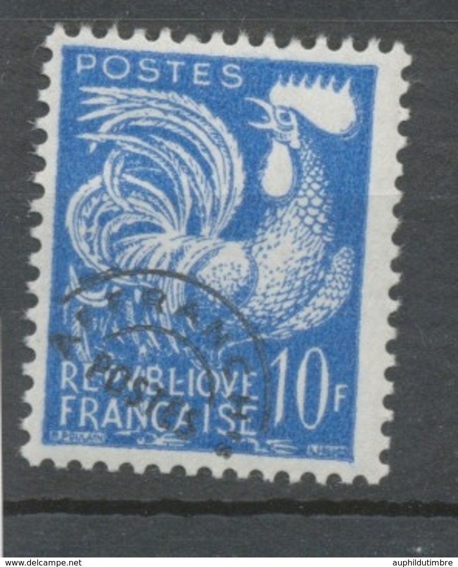 Préoblitérés N°110 Typographie - 10 F. Bleu ZP110 - 1953-1960