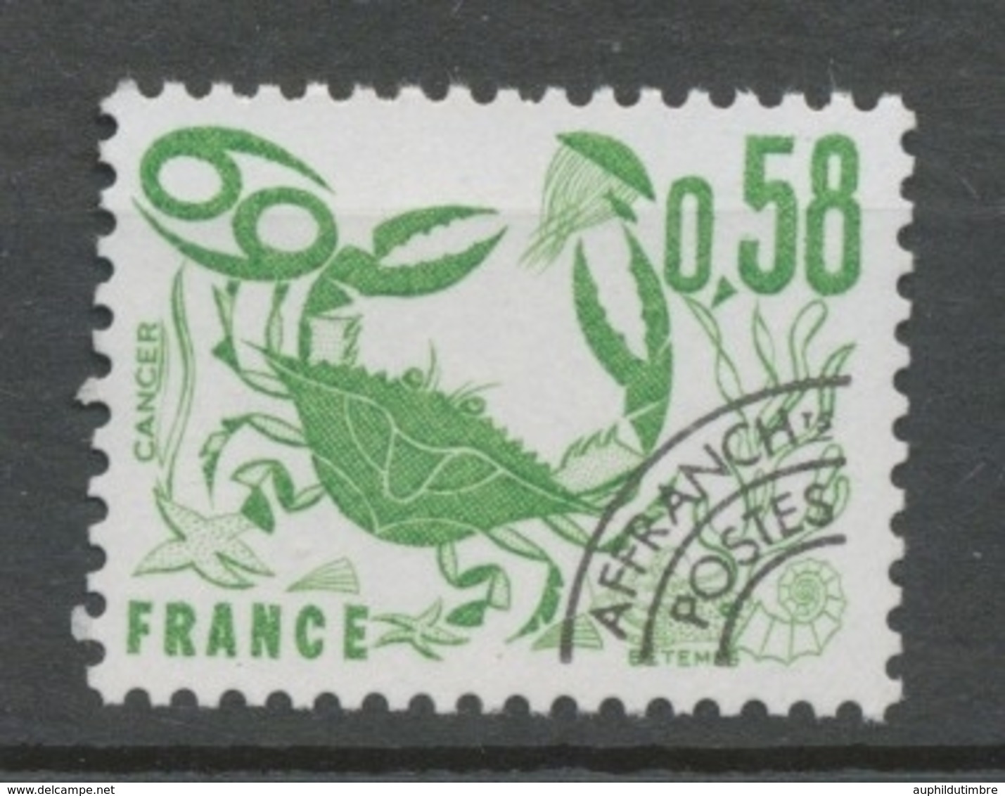 Préoblitérés N°150 Signes Du Zodiaque. 58 C. Vert-jaune ZP150 - 1964-1988