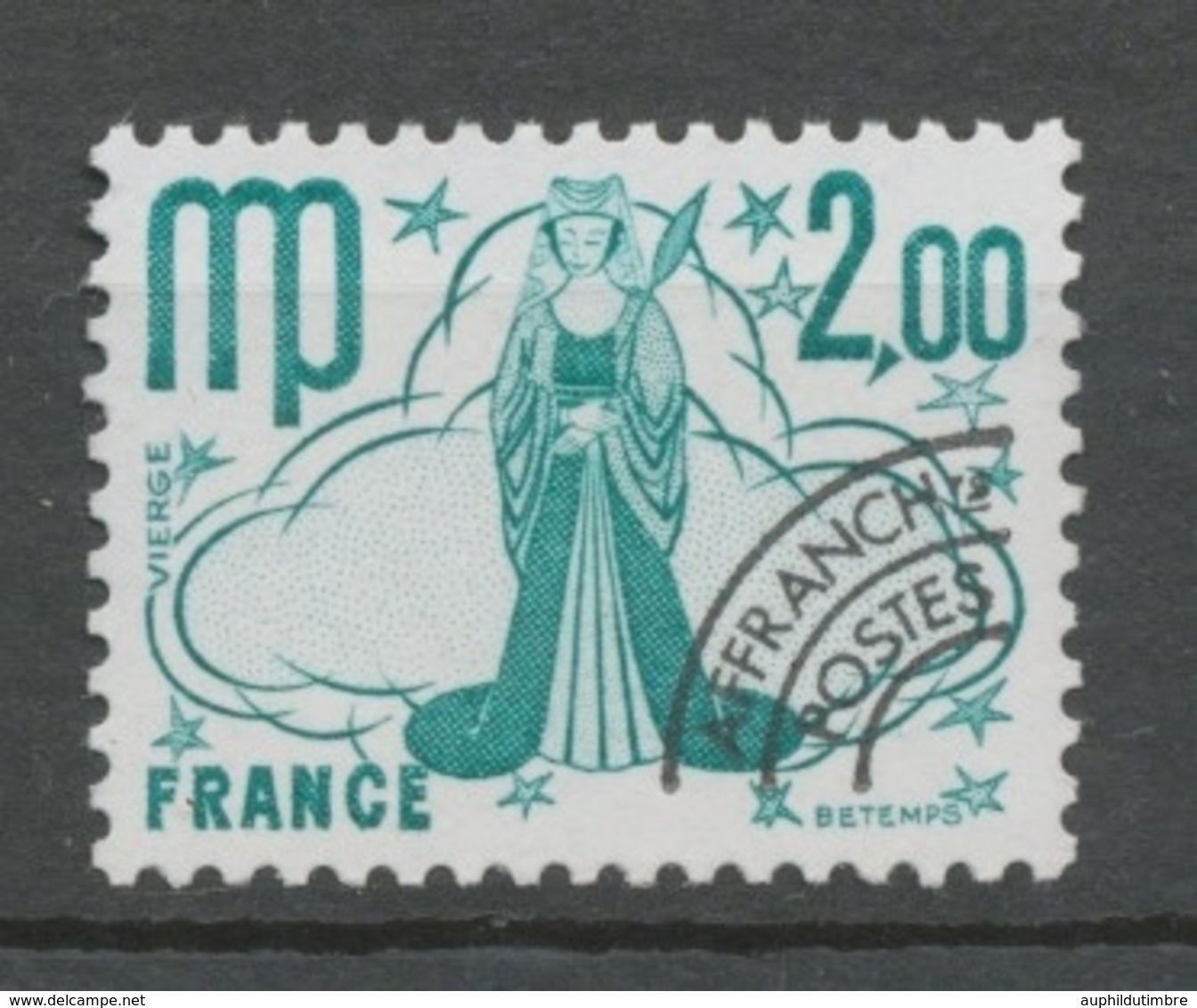 Préoblitérés N°153 Signes Du Zodiaque. 2 F. Vert-émeraude ZP153 - 1964-1988