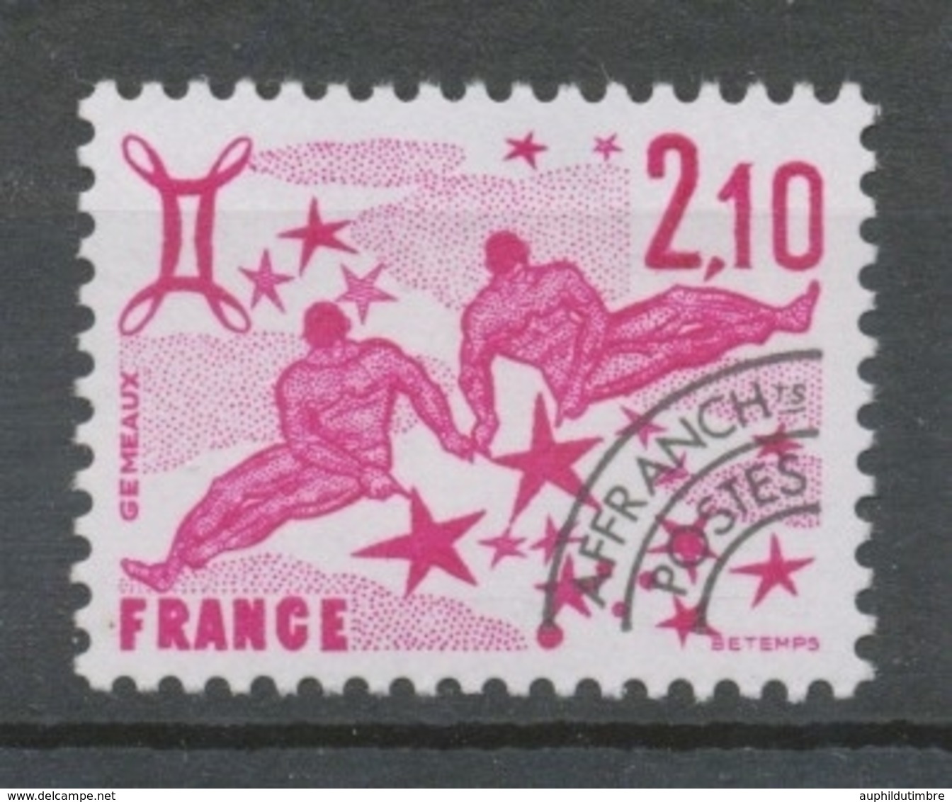 Préoblitérés N°157 Signes Du Zodiaque. 2 F. 10 Carmin ZP157 - 1964-1988