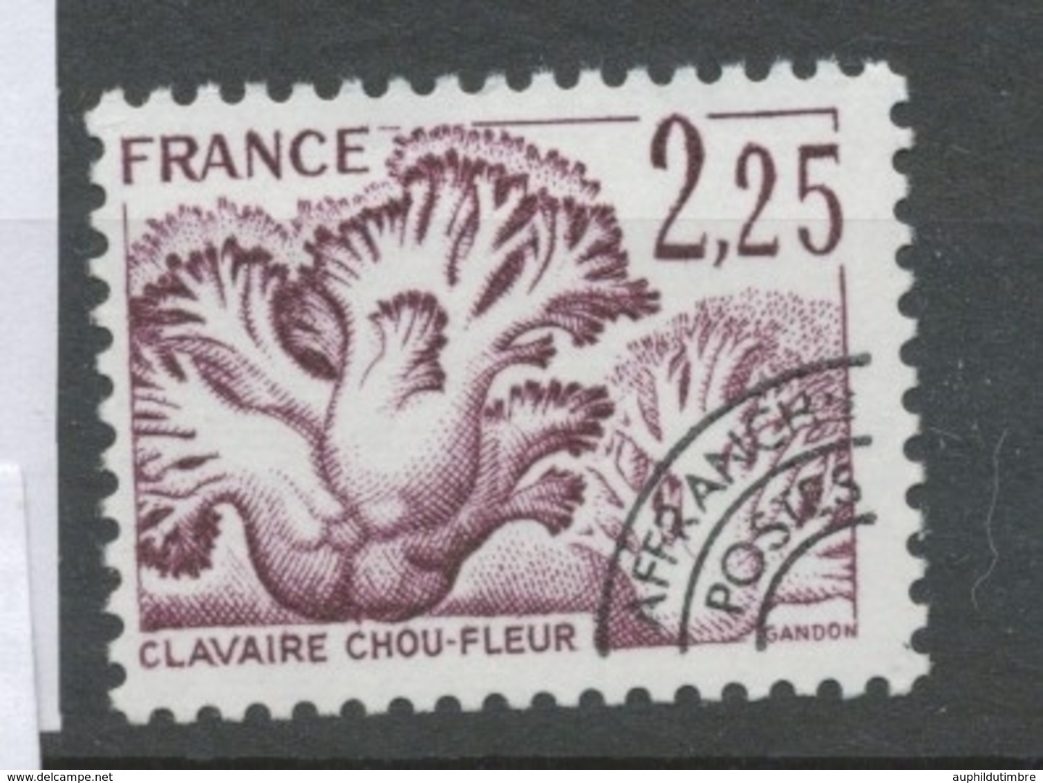 Préoblitérés N°161 Champignons. 2 F. 25 Violet ZP161 - 1964-1988