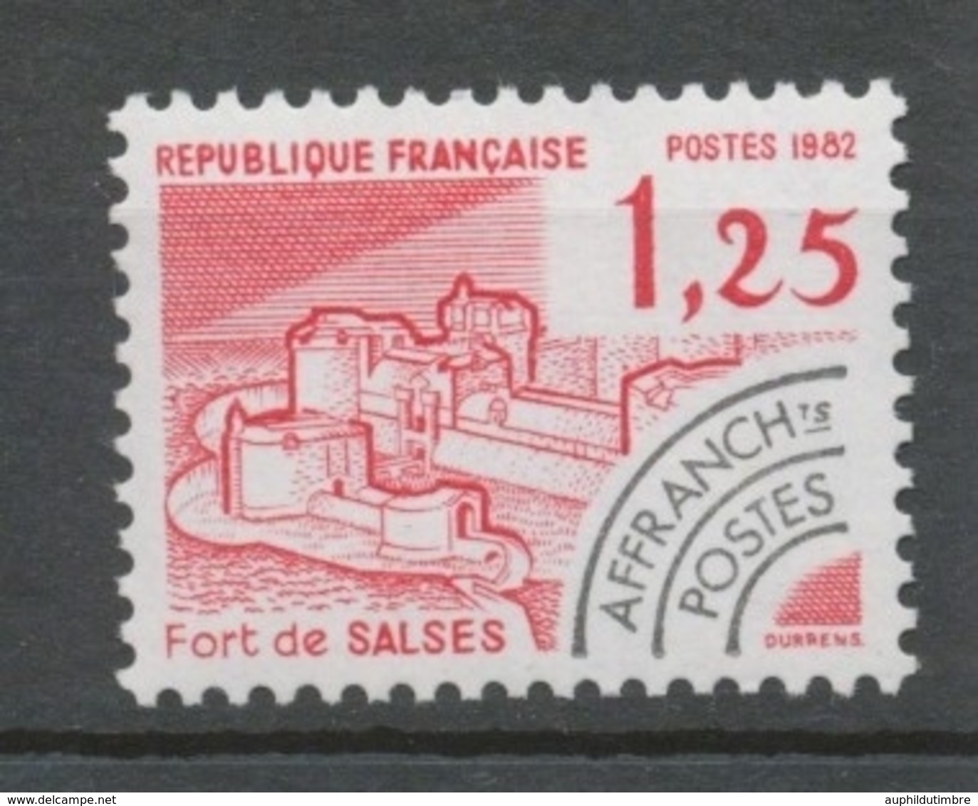 Préoblitérés N°175 Monuments Historiques. 1 F.25 Rouge ZP175 - 1964-1988