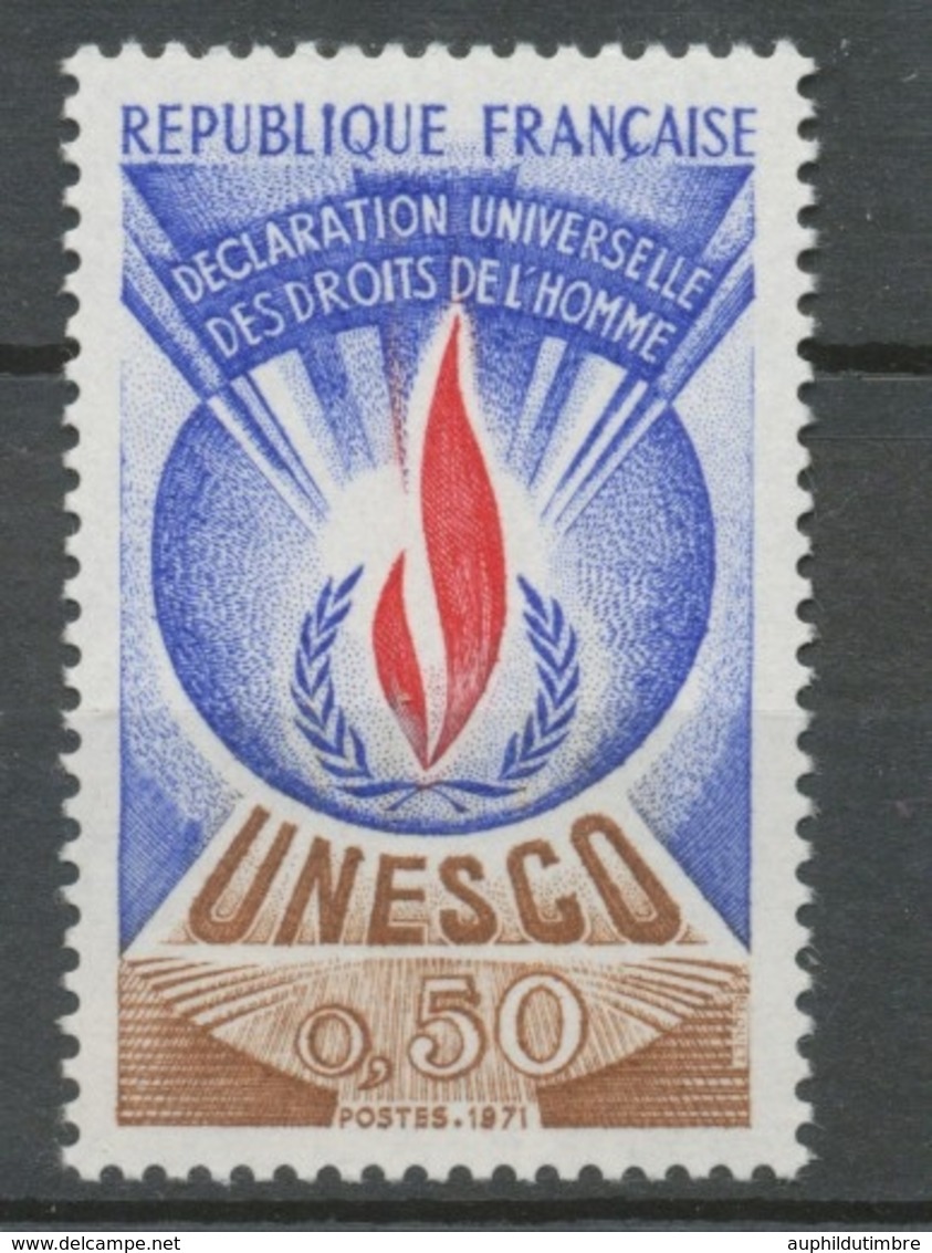 Service N°41 UNESCO 50 C. Outremer, Carmin Et Brun ZS41 - Mint/Hinged