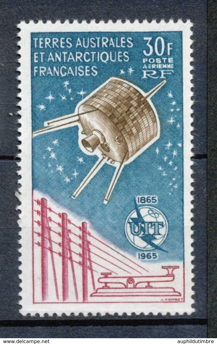 T.A.A.F Aérien 1965 N°9 Centenaire Union Internationale Des Télécommunications N** ZT136A - Poste Aérienne