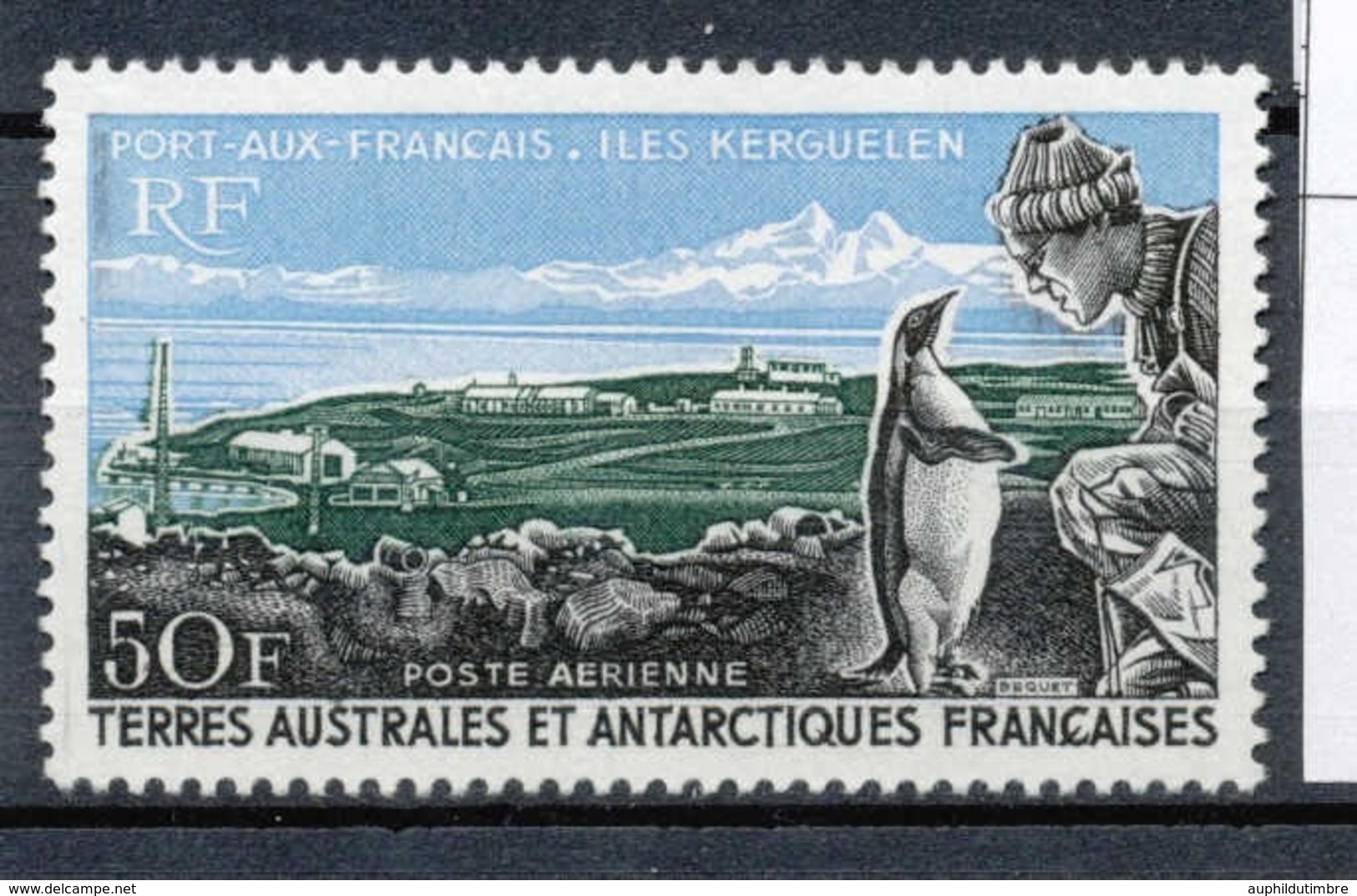 T.A.A.F Aérien 1968 N°14 Port-aux-Français (Kerguelen) N** ZT140A - Airmail