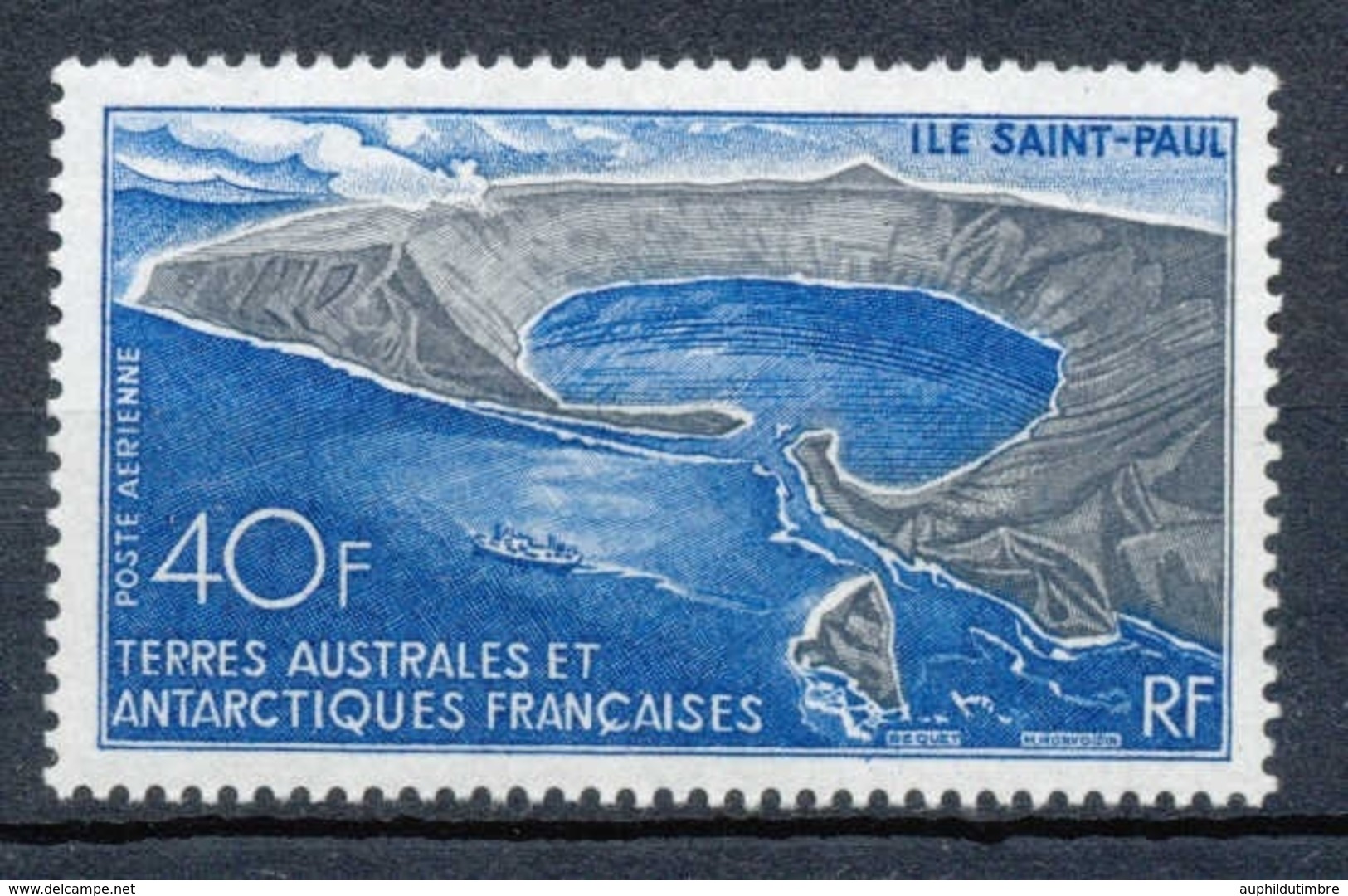 T.A.A.F Aérien 1969 N°17 Ile Saint-Paul N** ZT142A - Airmail