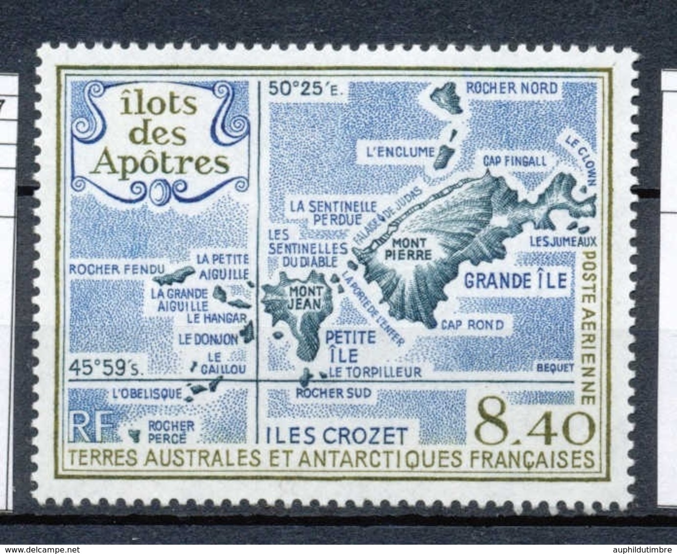 T.A.A.F Aérien 1989 N°103 Ilots Des Apôtres N** ZT207A - Posta Aerea