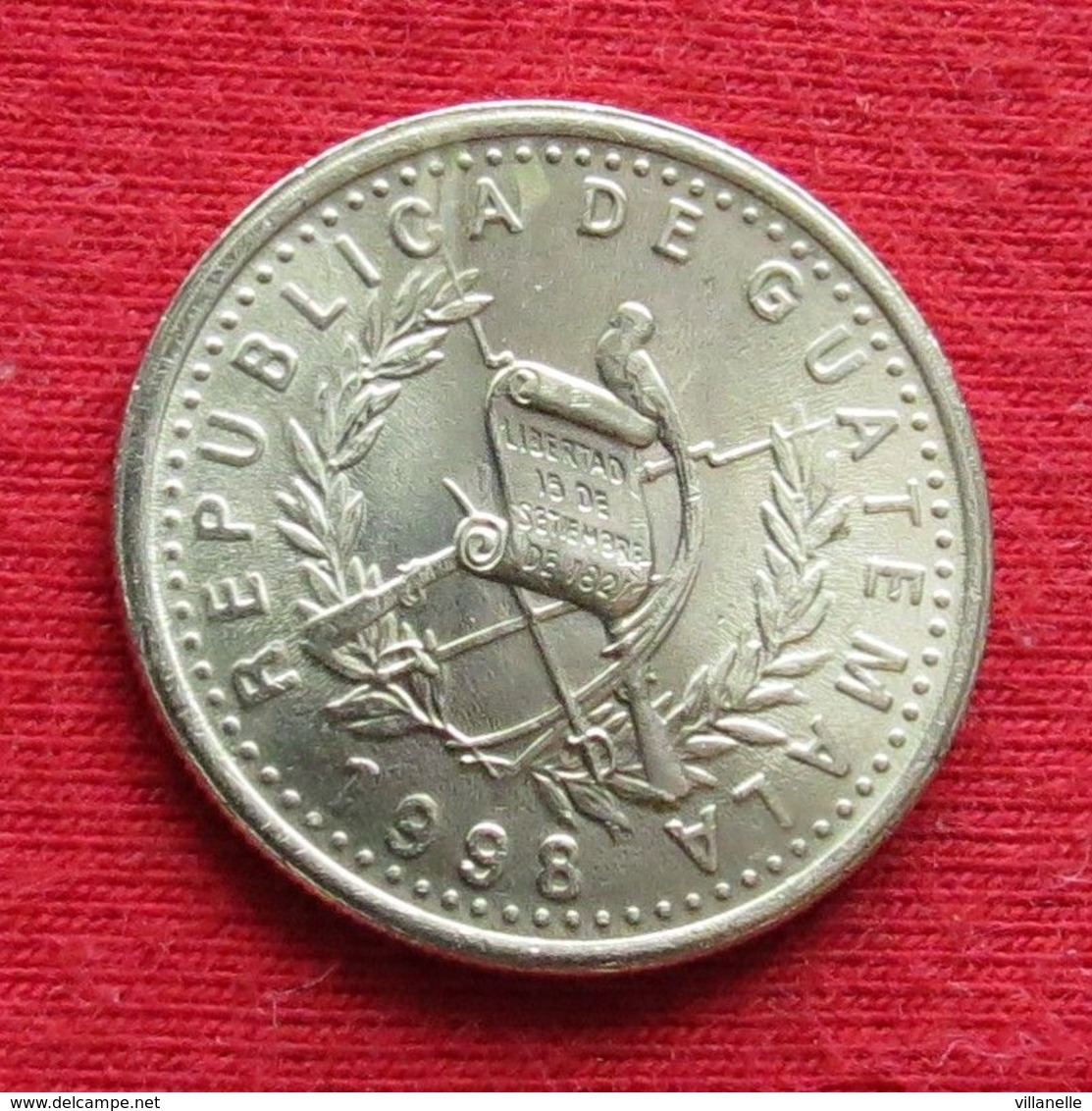 Guatemala 10 Centavos 1998 KM# 277.6 - Guatemala