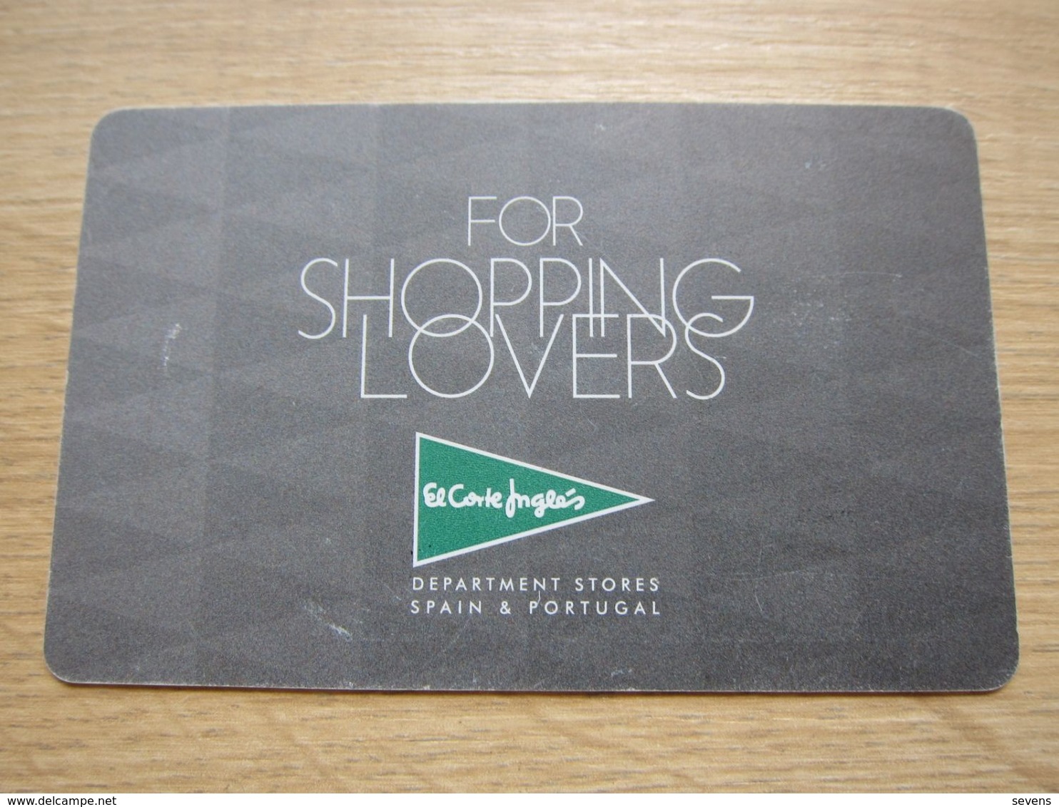 El Corte Ingles Department Stores Discount Card - Unclassified