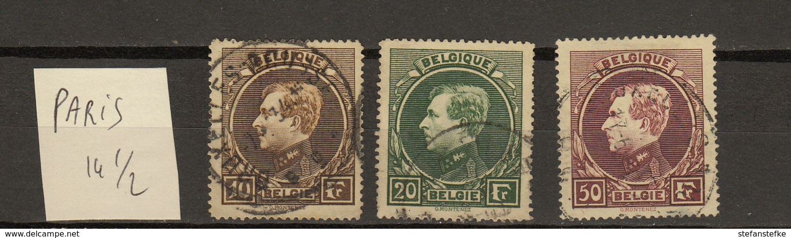 Belgie - Belgique Ocb Nr :  289 290 291 (zie Scan) - 1929-1941 Grand Montenez