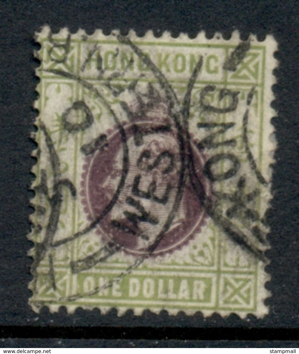 Hong Kong 1902 KEVII Portrait $1 FU - Lugo