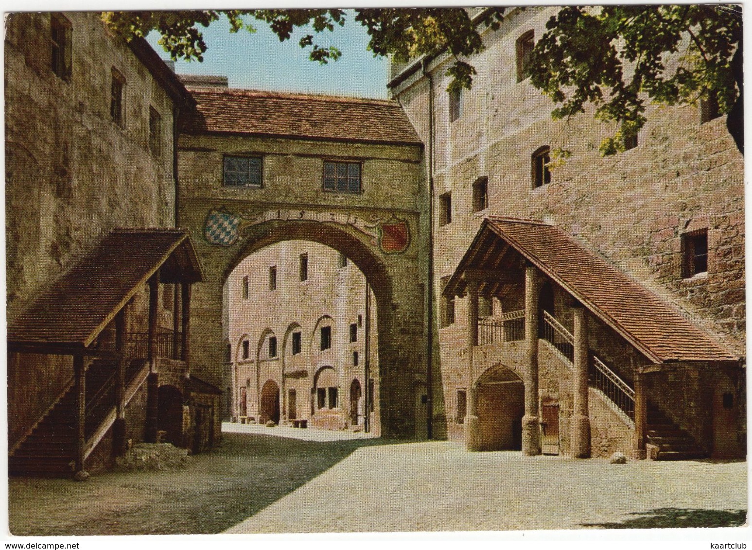 Burghausen An Der Salzach - Burg / Innerer Hof - Burghausen