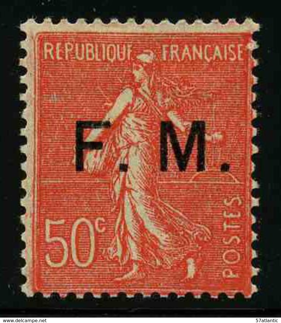 FRANCE - FRANCHISE MILITAIRE - YT FM 6 *  - TIMBRE NEUF * - Militärische Franchisemarken