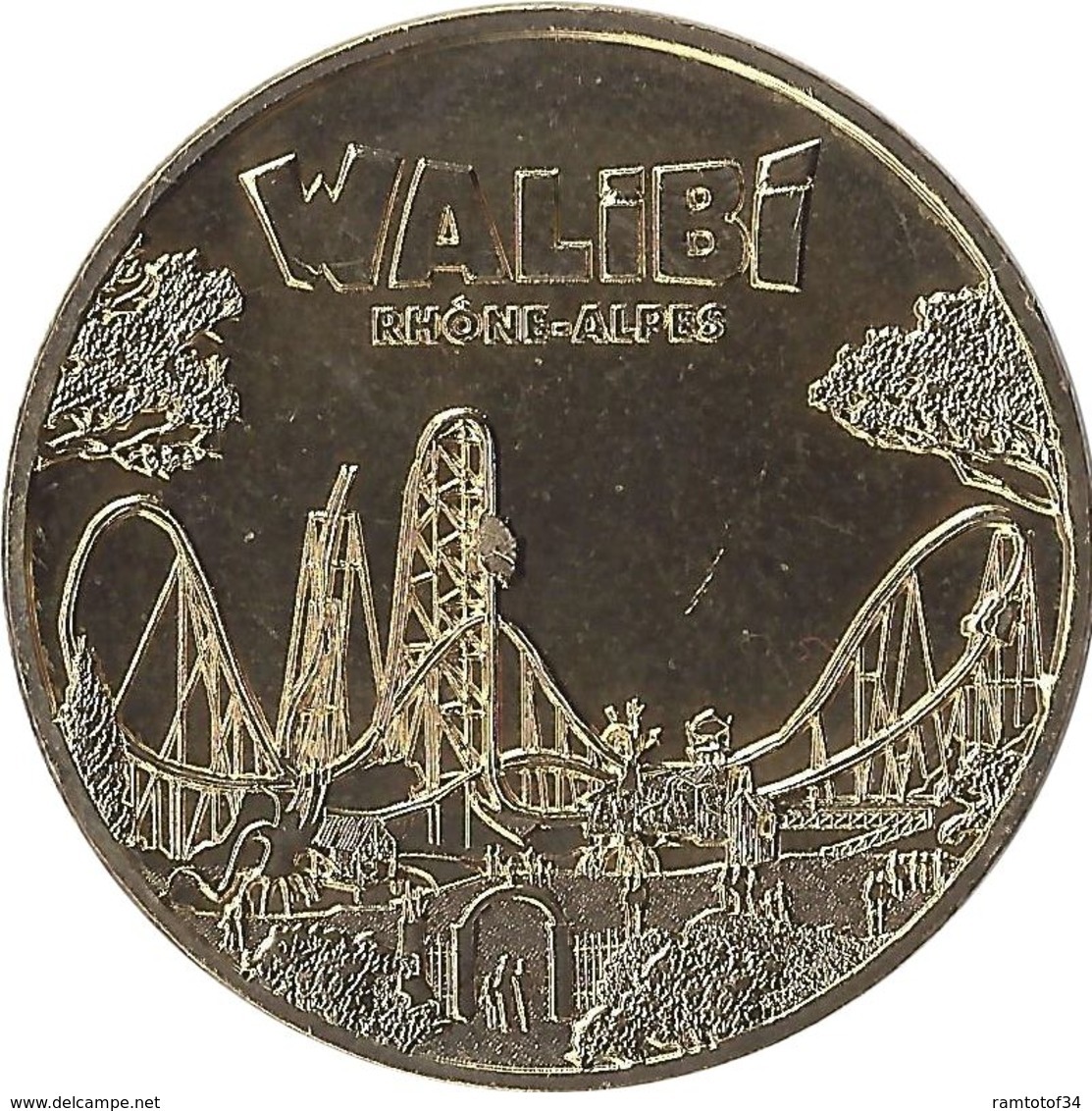 2019 MDP317 - LES AVENIÈRES - Walibi Rhône Alpes 6 (Mystic) / MONNAIE DE PARIS - 2019