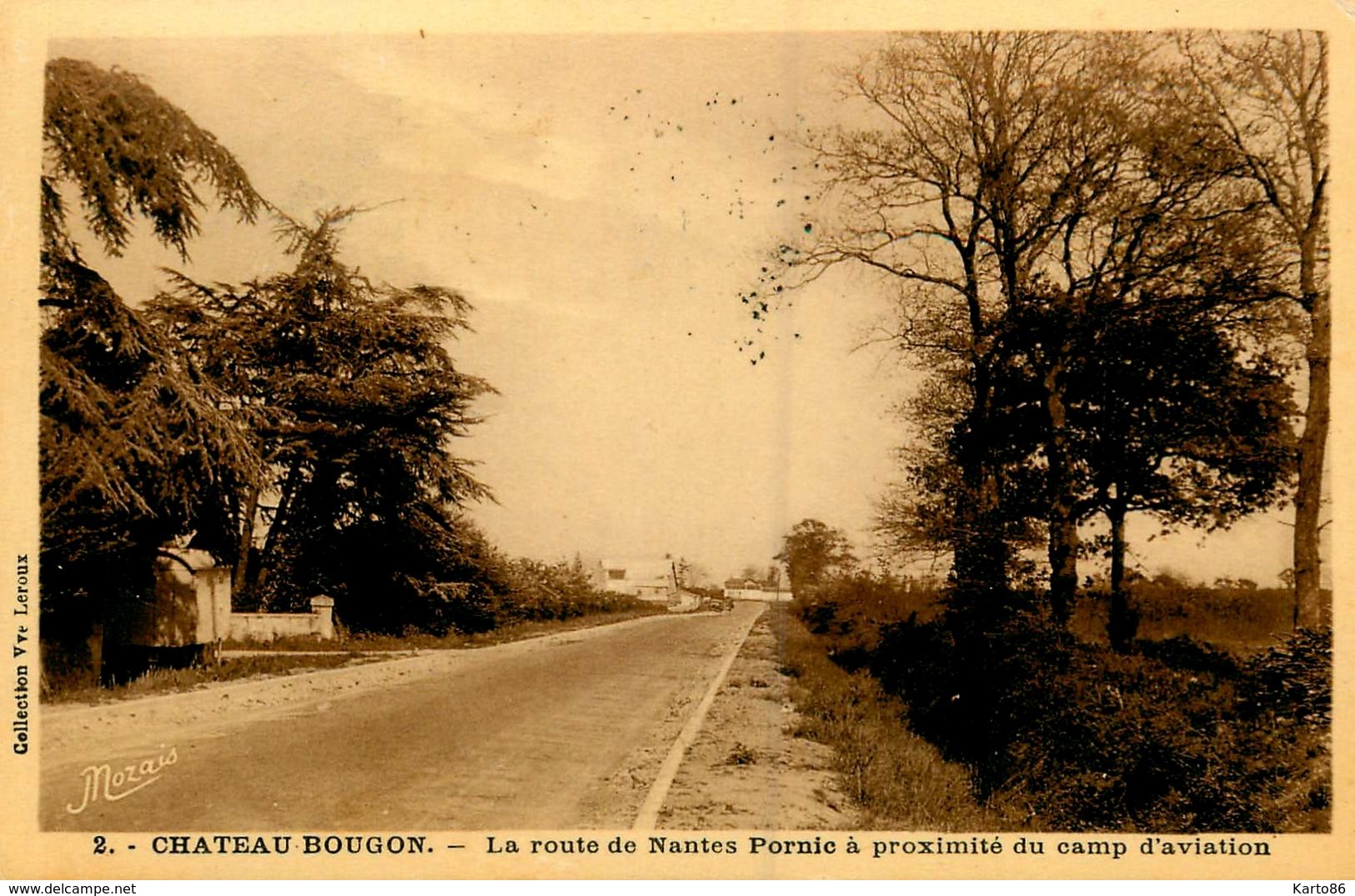 Bouguenais * La Route De Nantes Pornic à Proximité Du Camp D'aviation - Bouguenais