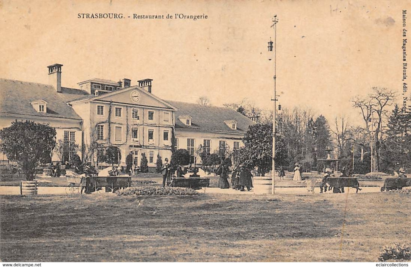 Strasbourg       67        Extérieur Du Restaurant De L'Orangerie   ( Voir Scan) - Strasbourg