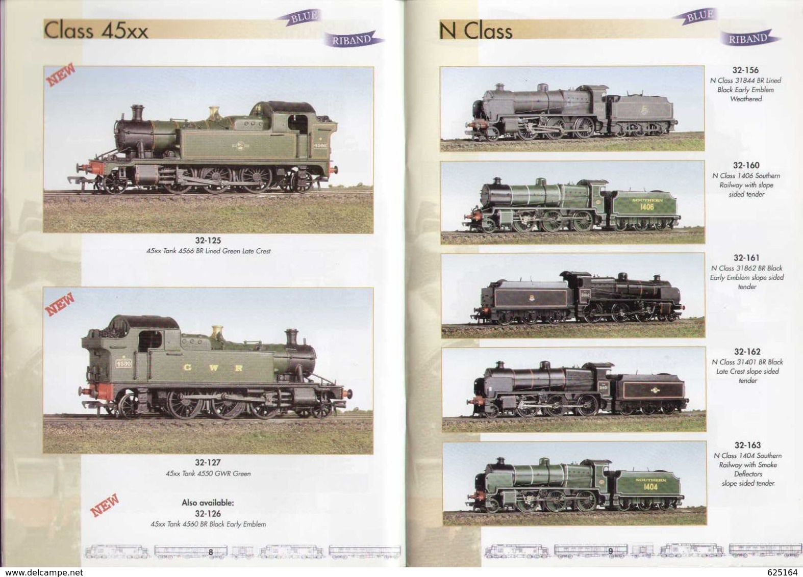 Catalogue BACHMANN 2003 Branch Line 00 Gauge 1/76 Blue Riband - Inglese