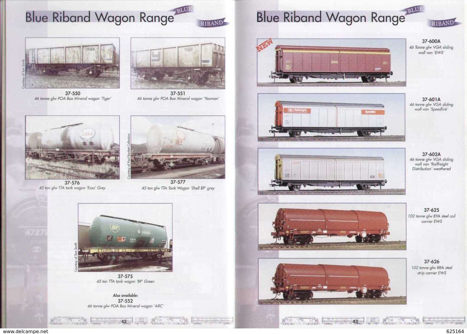 Catalogue BACHMANN 2003 Branch Line 00 Gauge 1/76 Blue Riband - Inglese