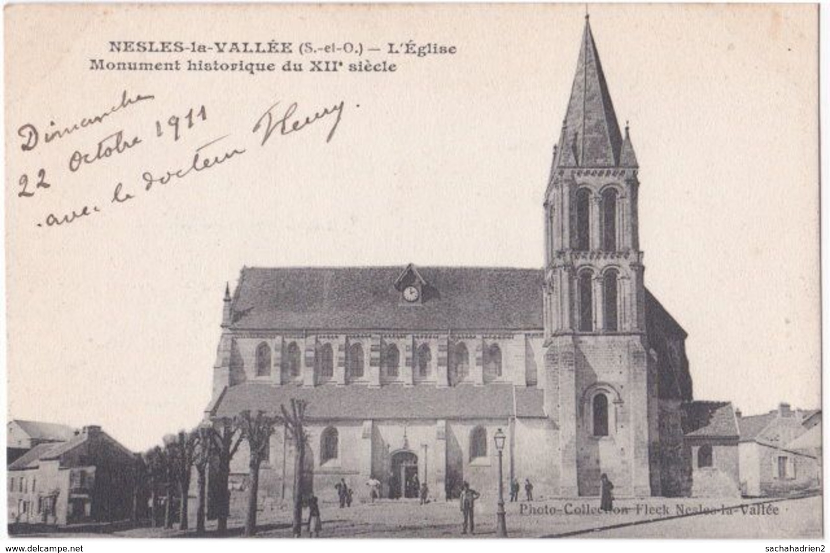 95. NESLES-LA-VALLEE. L'Eglise (B) - Nesles-la-Vallée